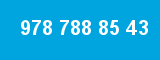 978 788 85 43